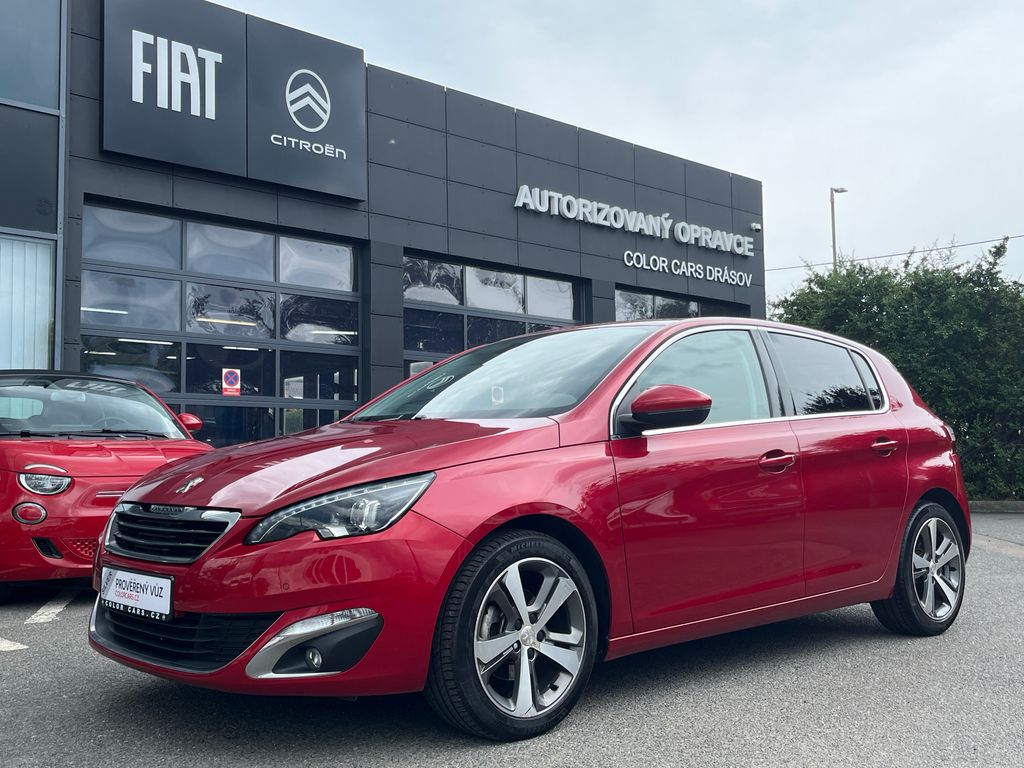 Peugeot 308  1.2 130k ALLURE ZÁRUKA SERVIS