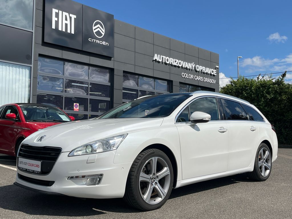 Peugeot 508  2.2 150 kW ZÁRUKA SERVIS KŮŽE