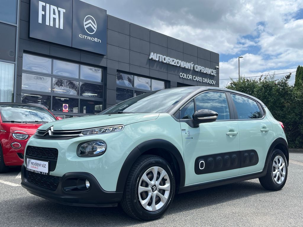 Citroën C3  1.2 82k ZÁRUKA SERVIS DISPLEJ