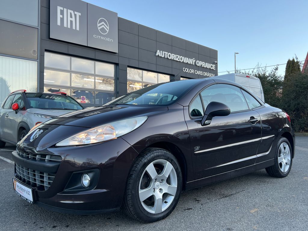 Peugeot 207  1.6 120k KABRIO SERVIS ZÁRUKA