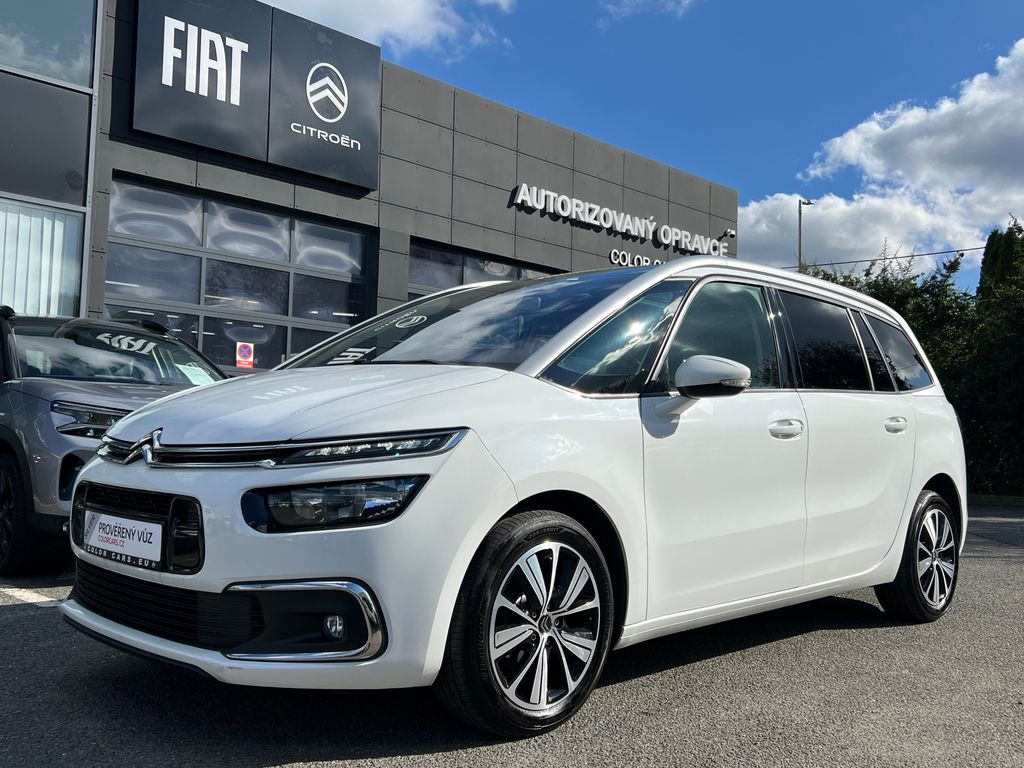 Citroën Grand C4 Picasso  1.2 130k 7MÍST SERVIS ZÁRUKA