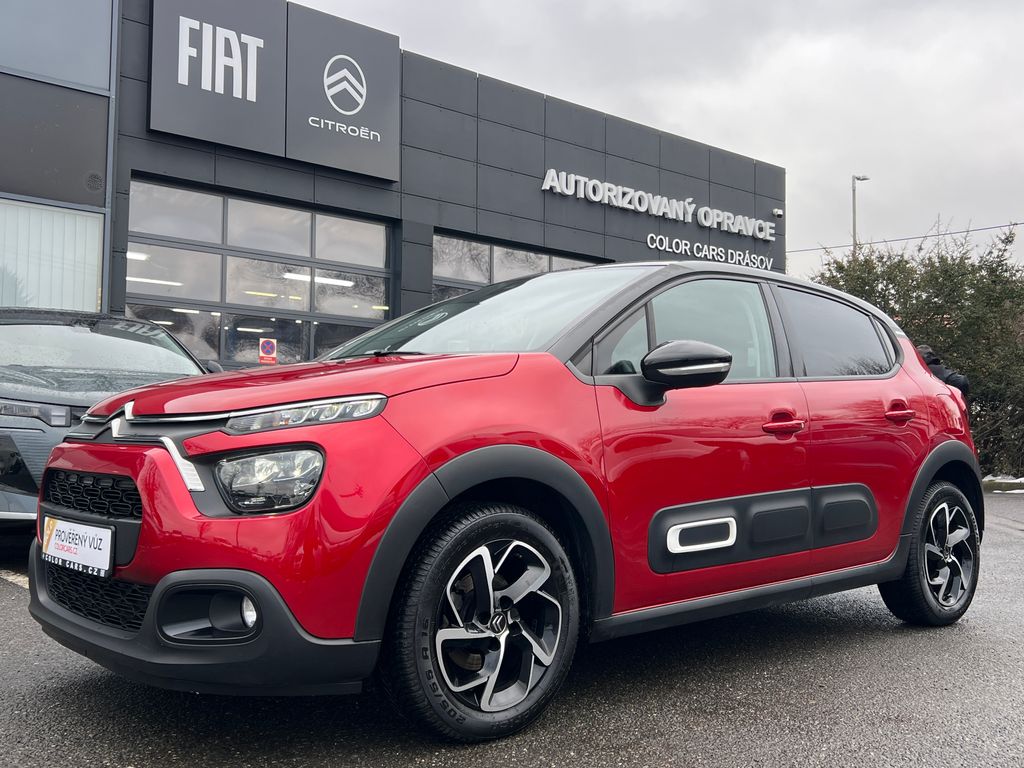 Citroën C3  1.2 83k SERVIS ZÁRUKA NAVIGACE