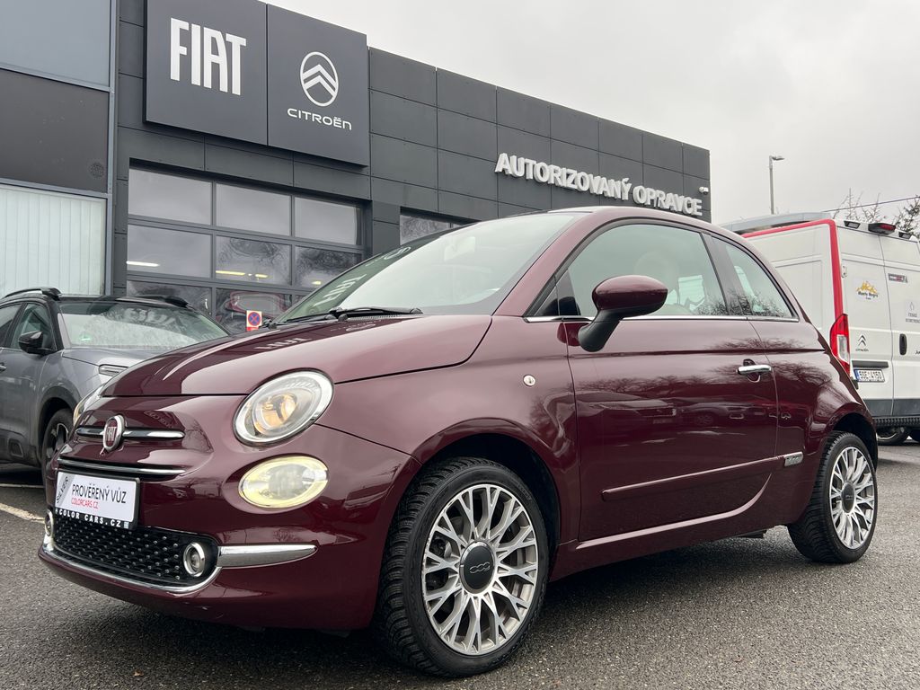 Fiat 500 </br> 1.2 i 69K LOUNGE SERVIS ZÁRUKA